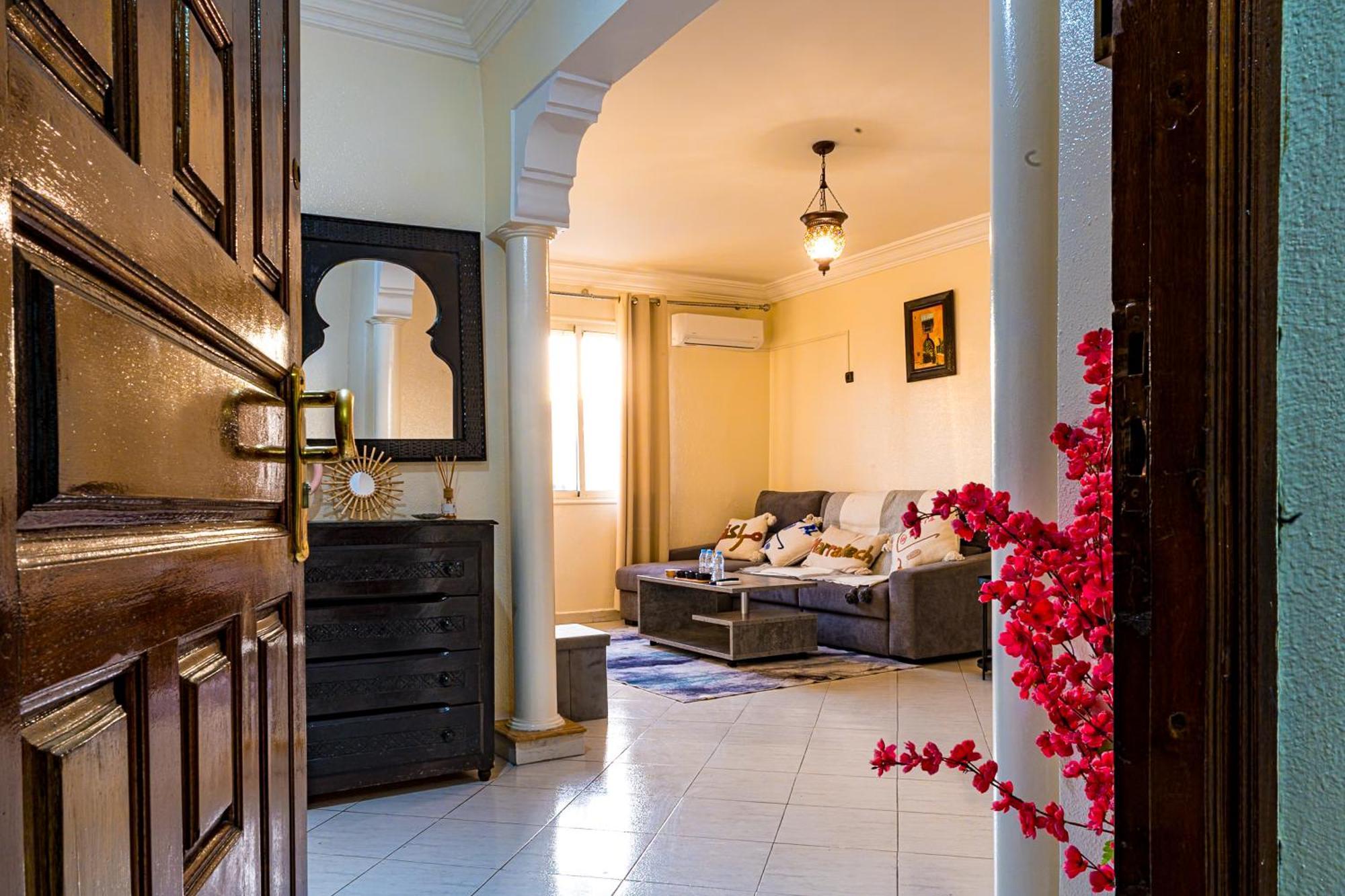 Dar Bouchra, Cozy Appartement, Centre Gueliz Marrakech Marrákes Kültér fotó